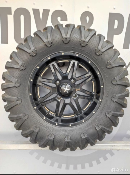 Колеса MSA R16x7.0 шины motoclaw 32x10-16R 4шт бу  